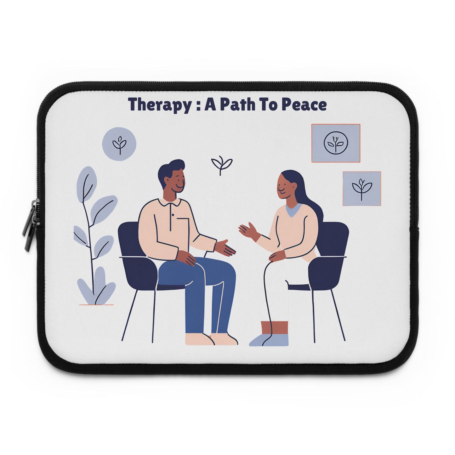 Therapy : A Path To Peace | Laptop Sleeve