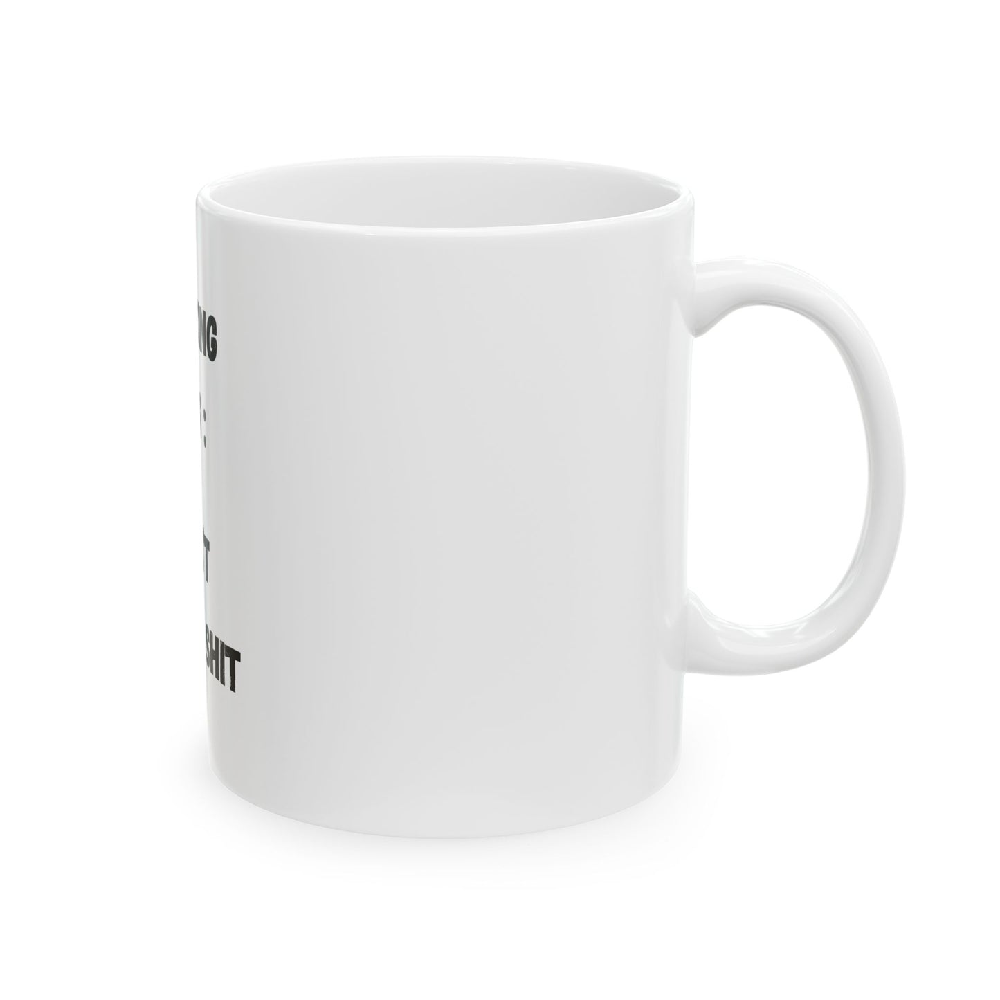 Breaking News I Don't Give A Shit Mug (11oz, 15oz)