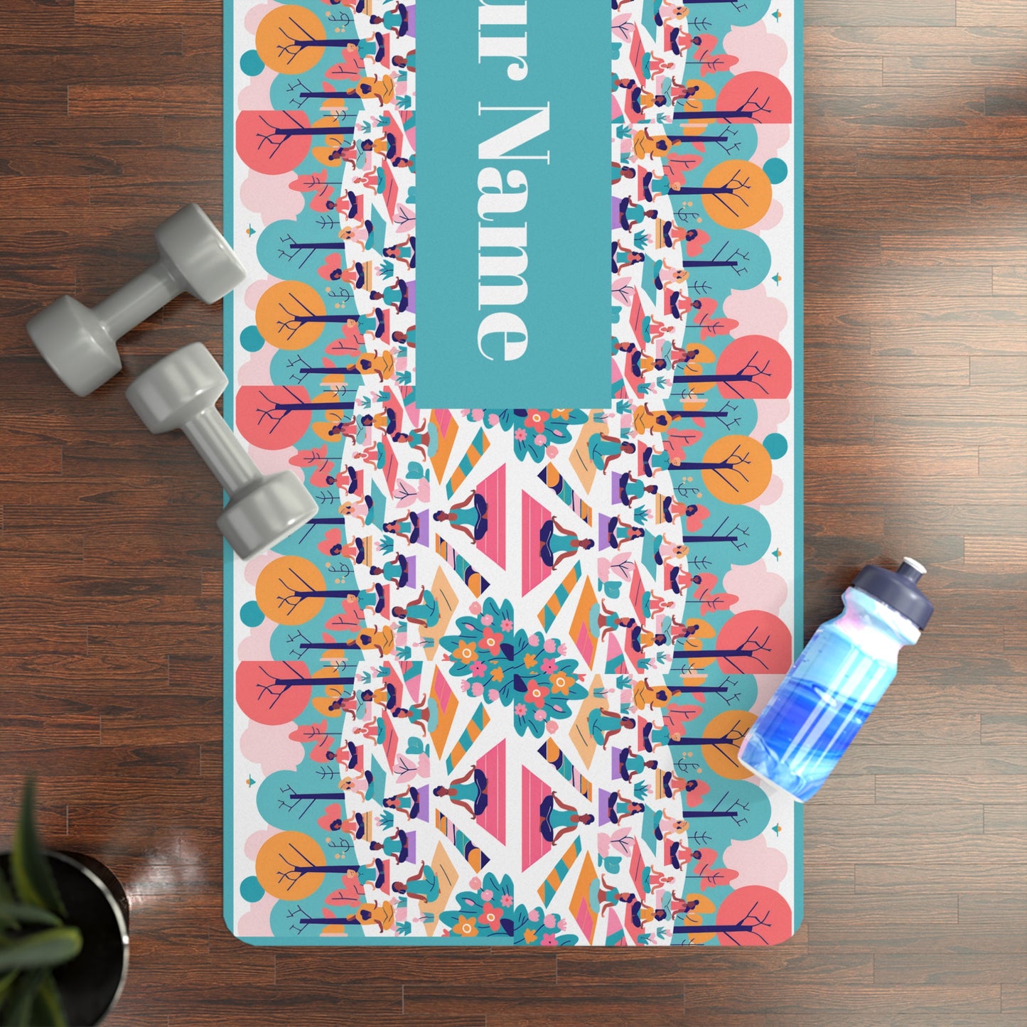 Personalisable Yoga Mat | Design 2