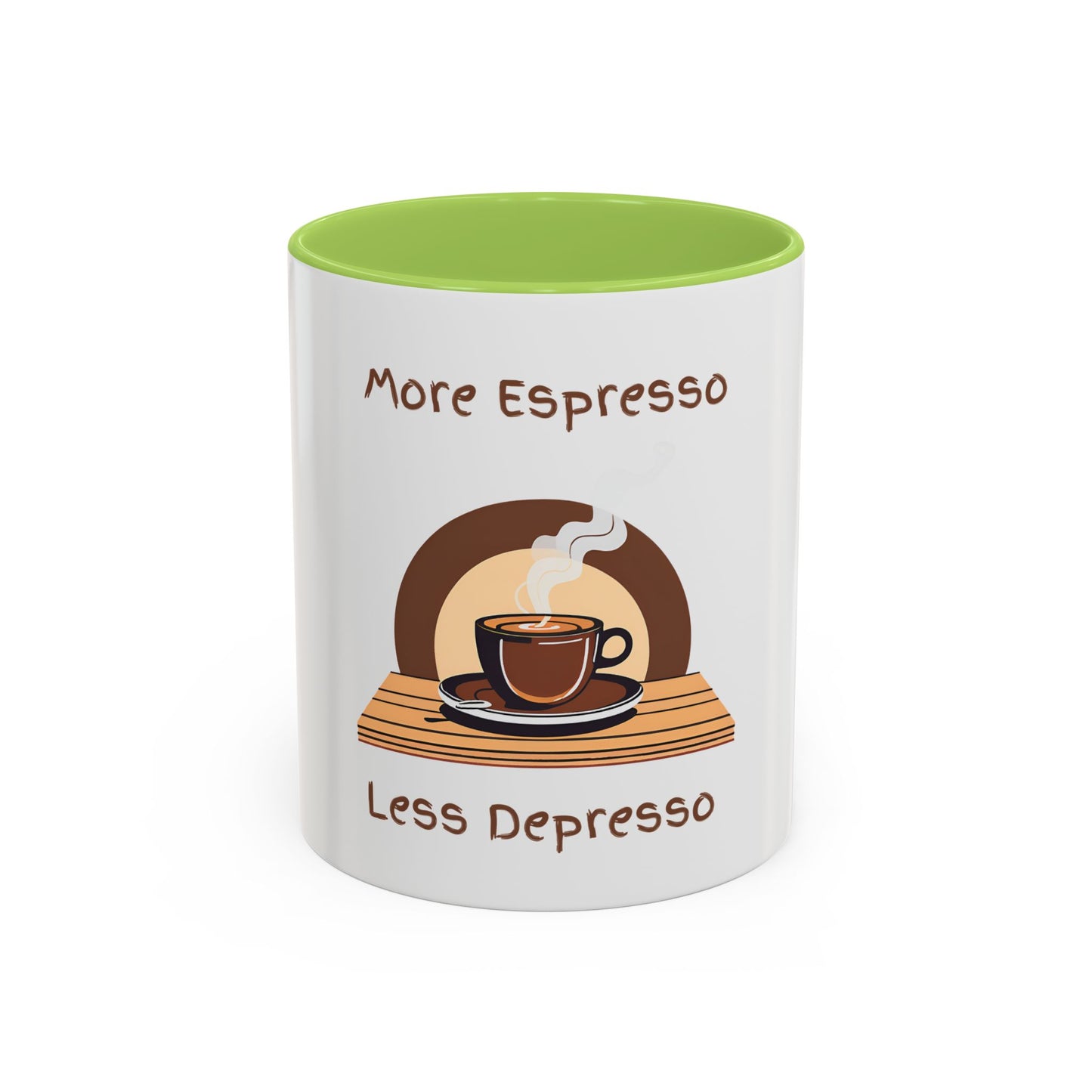 More Espresso Less Depresso Mug (11, 15oz)