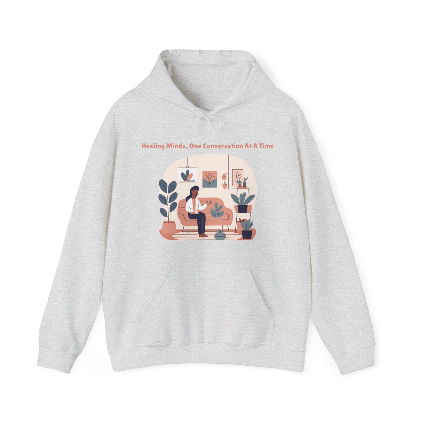 Healing Minds, One Conversation At A Time | Unisex Heavy Blend™ Hooded Sweatshirt