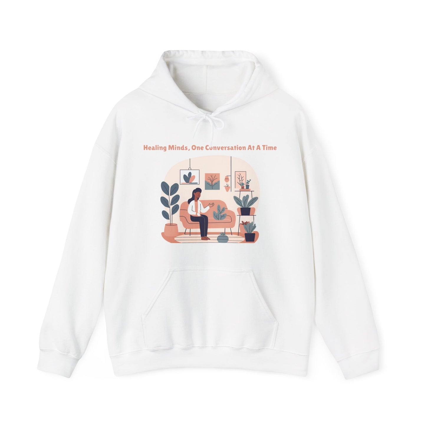 Healing Minds, One Conversation At A Time | Unisex Heavy Blend™ Hooded Sweatshirt