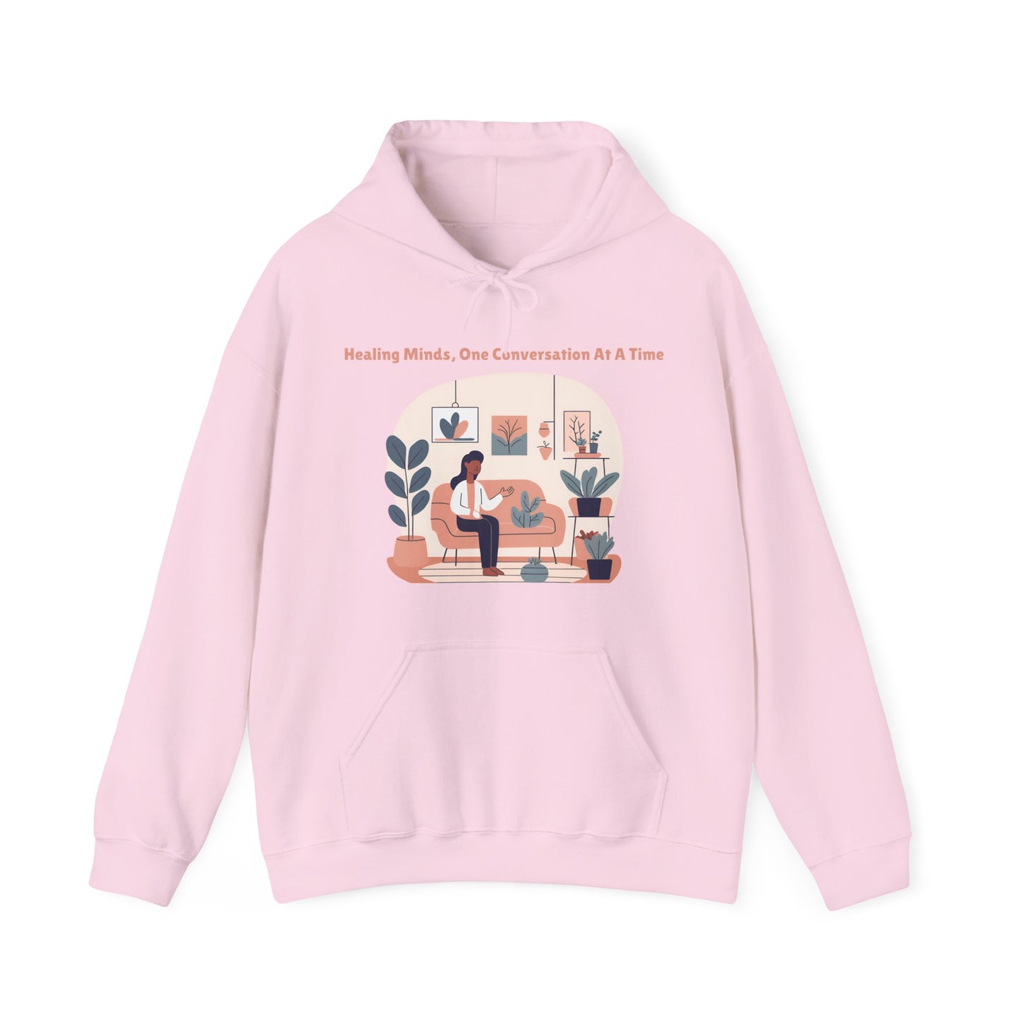 Healing Minds, One Conversation At A Time | Unisex Heavy Blend™ Hooded Sweatshirt