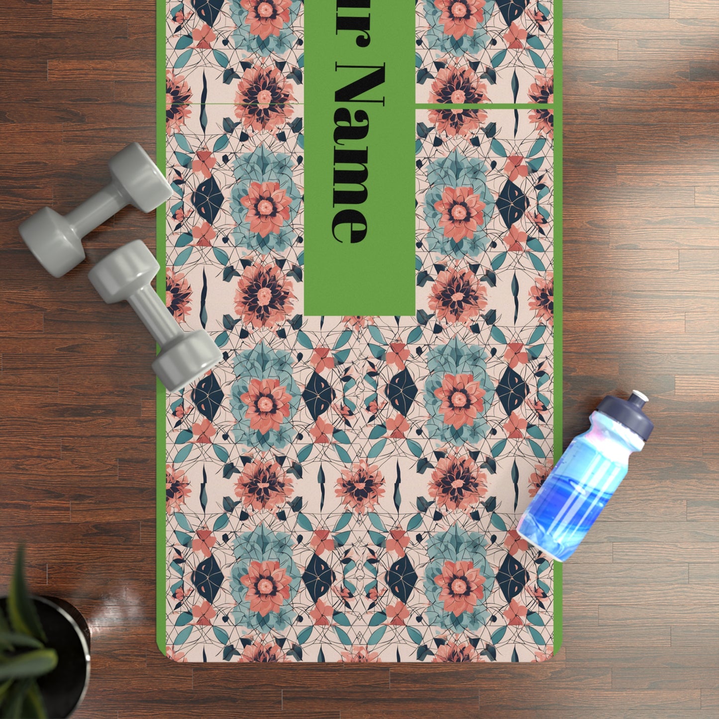 Personalisable Yoga Mat | Design 4