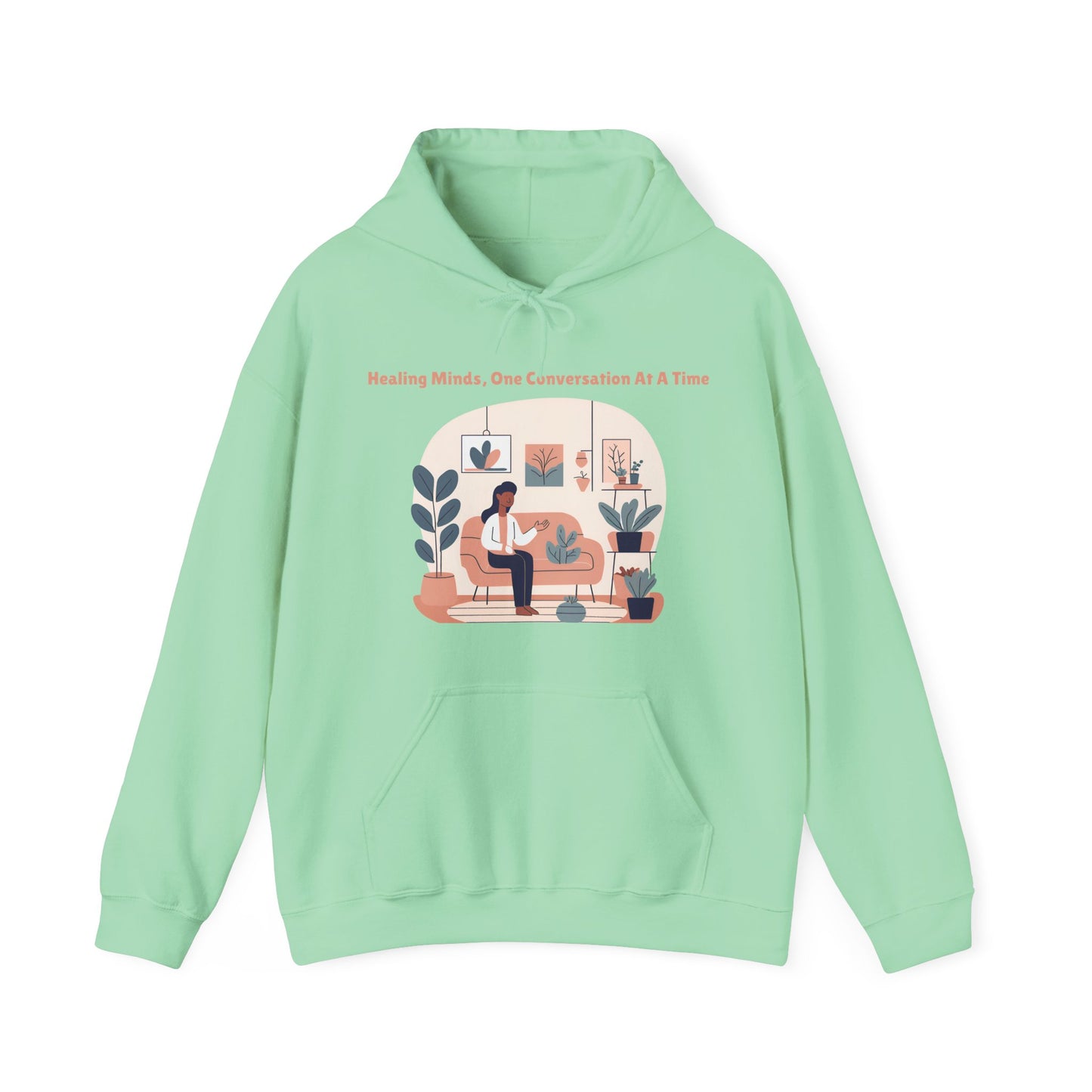 Healing Minds, One Conversation At A Time | Unisex Heavy Blend™ Hooded Sweatshirt