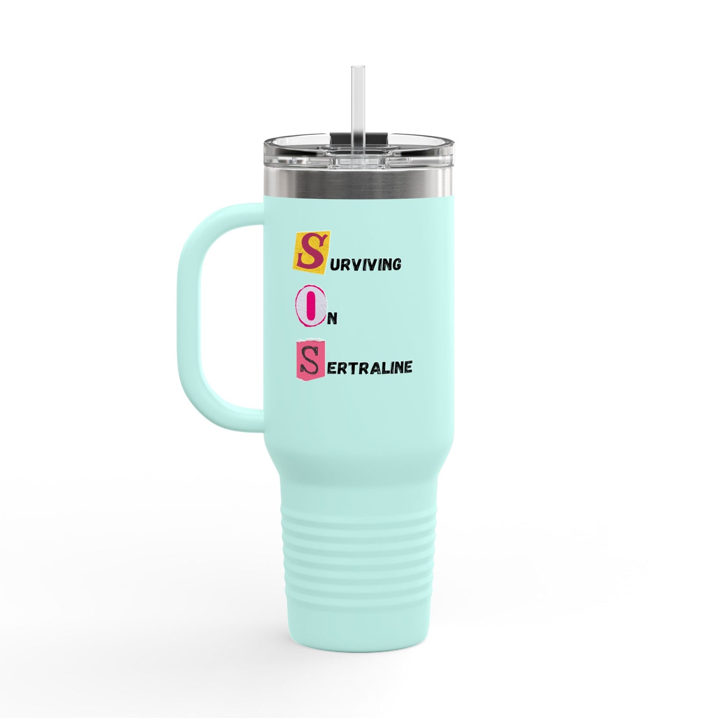 Insulated Travel Mug, 40oz