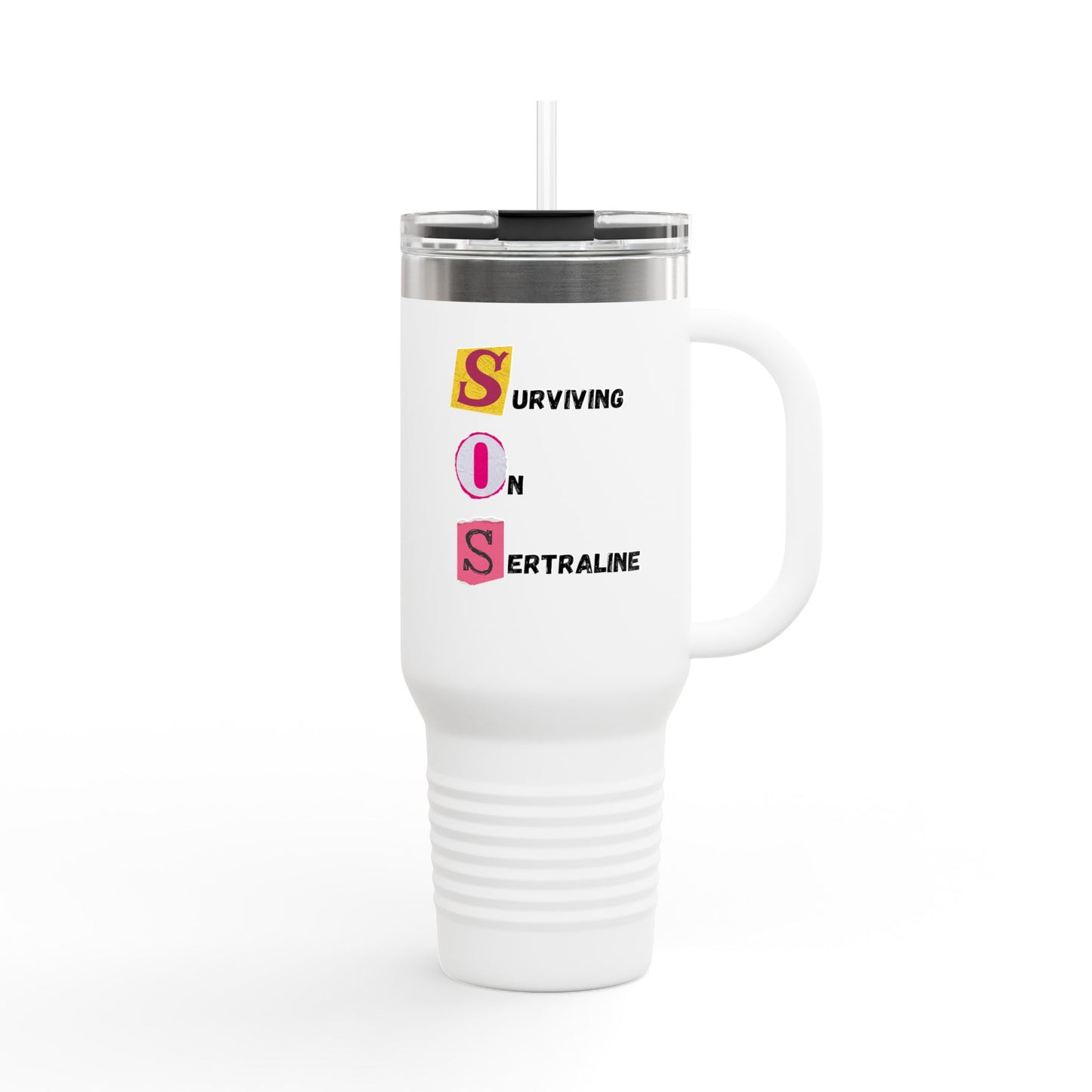 Insulated Travel Mug, 40oz