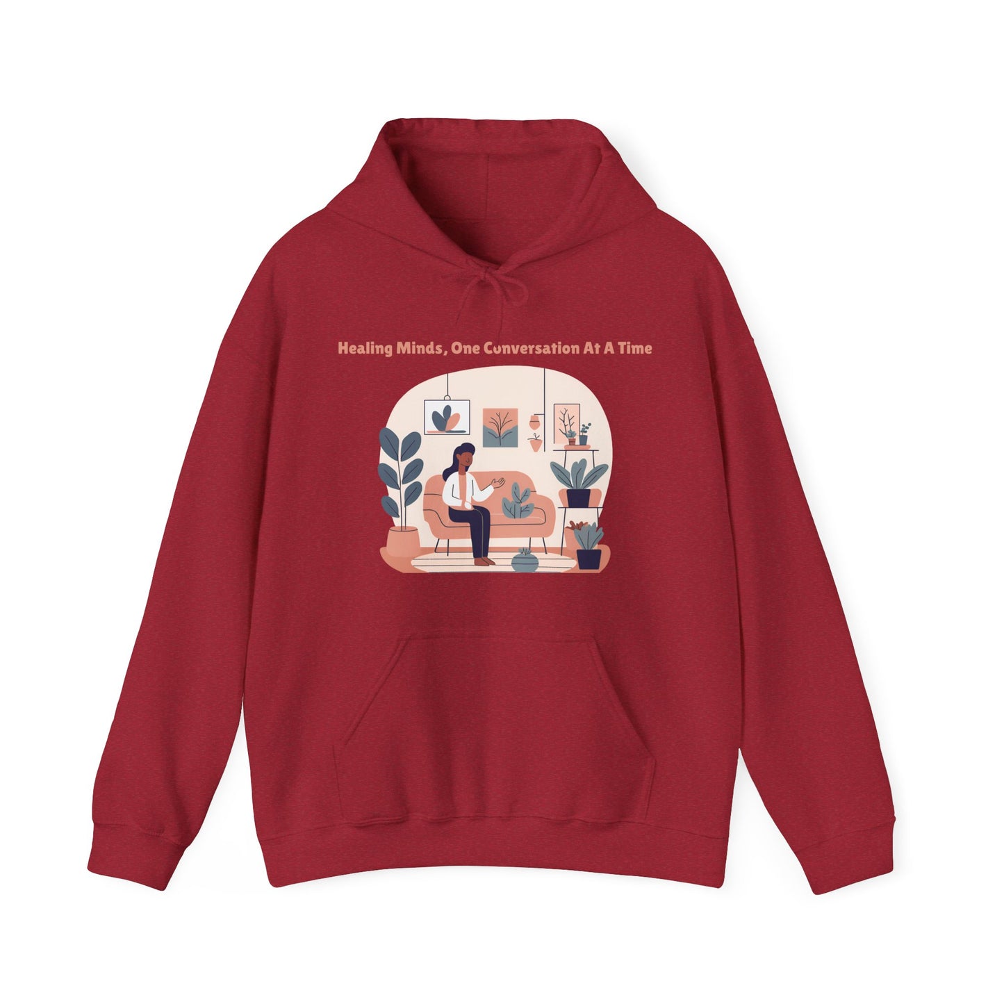 Healing Minds, One Conversation At A Time | Unisex Heavy Blend™ Hooded Sweatshirt