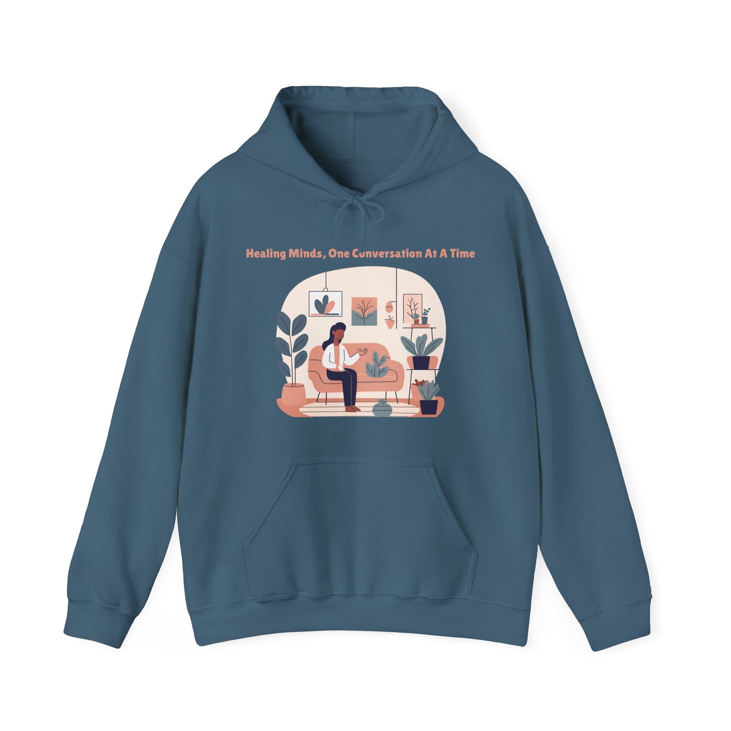 Healing Minds, One Conversation At A Time | Unisex Heavy Blend™ Hooded Sweatshirt