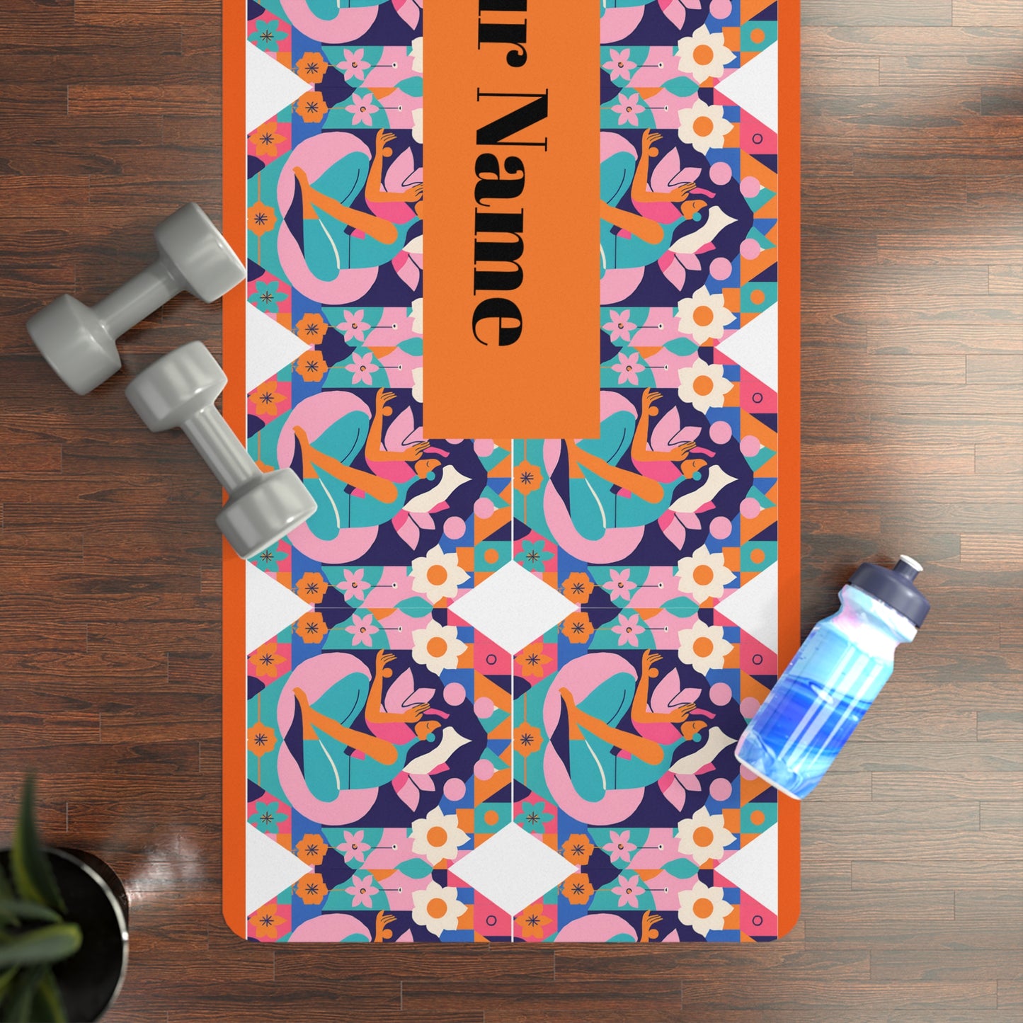 Personalisable Yoga Mat | Design 3