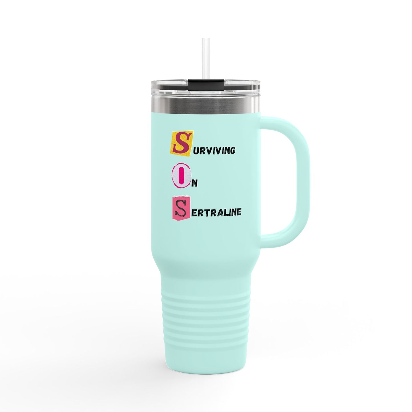 Insulated Travel Mug, 40oz