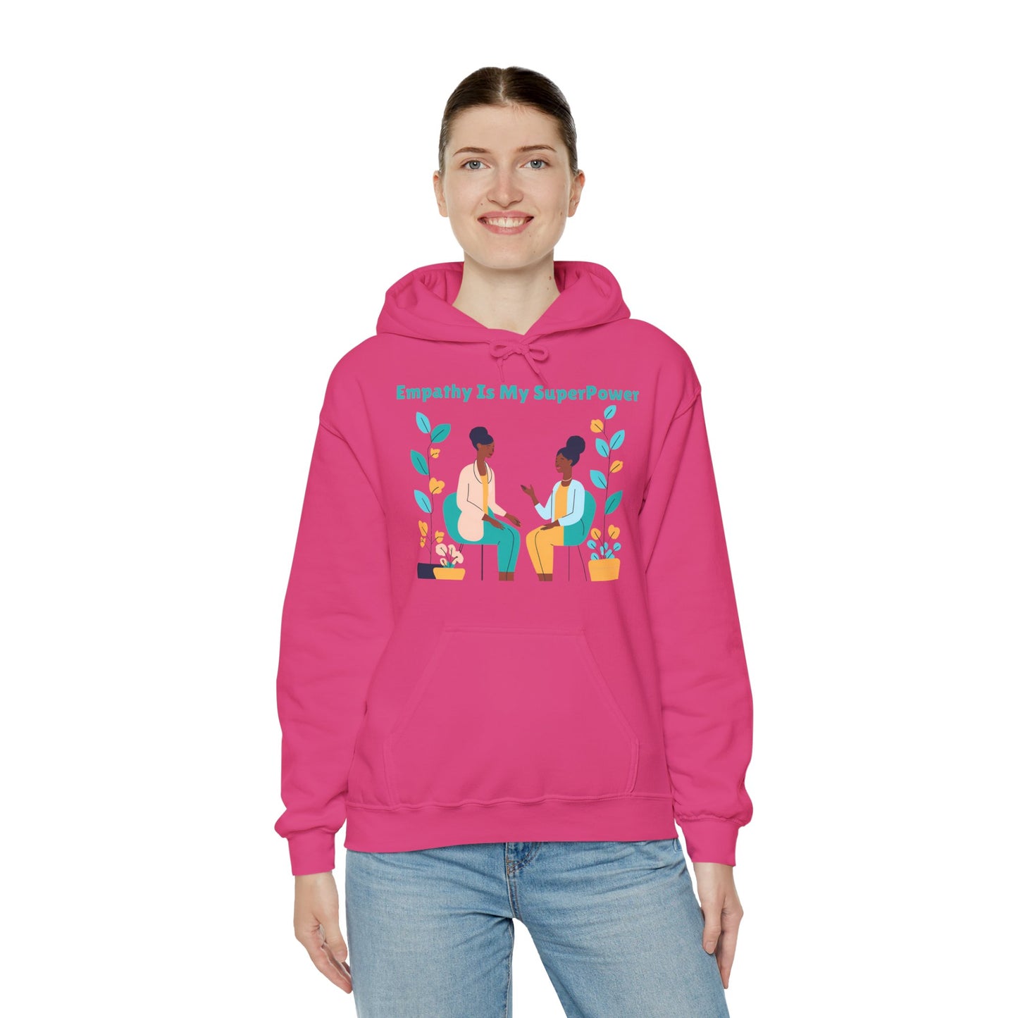 Empathy Is My SuperPower | Unisex Heavy Blend™ Hooded Sweatshirt