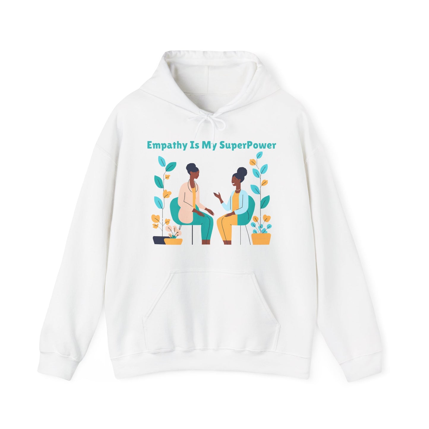 Empathy Is My SuperPower | Unisex Heavy Blend™ Hooded Sweatshirt