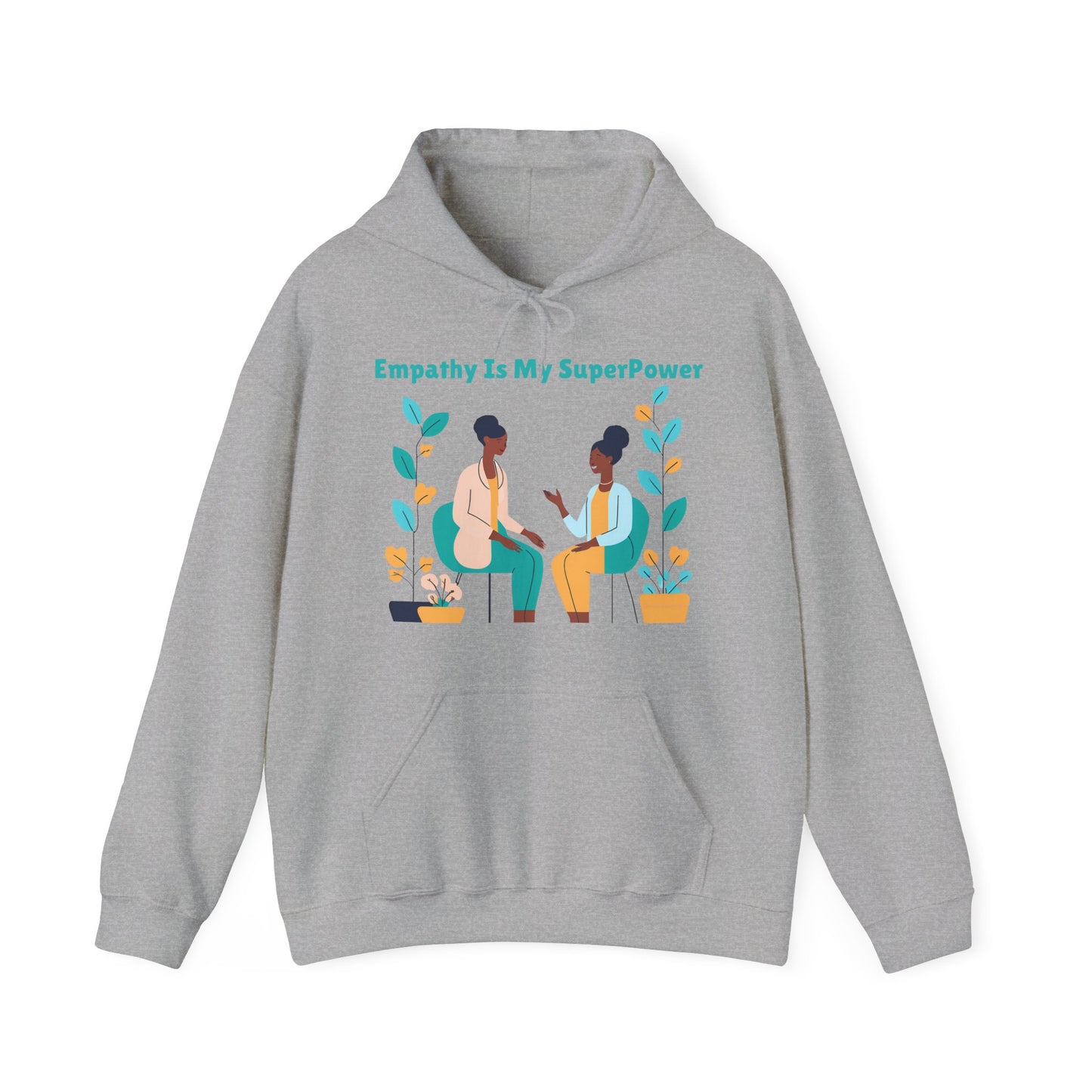 Empathy Is My SuperPower | Unisex Heavy Blend™ Hooded Sweatshirt