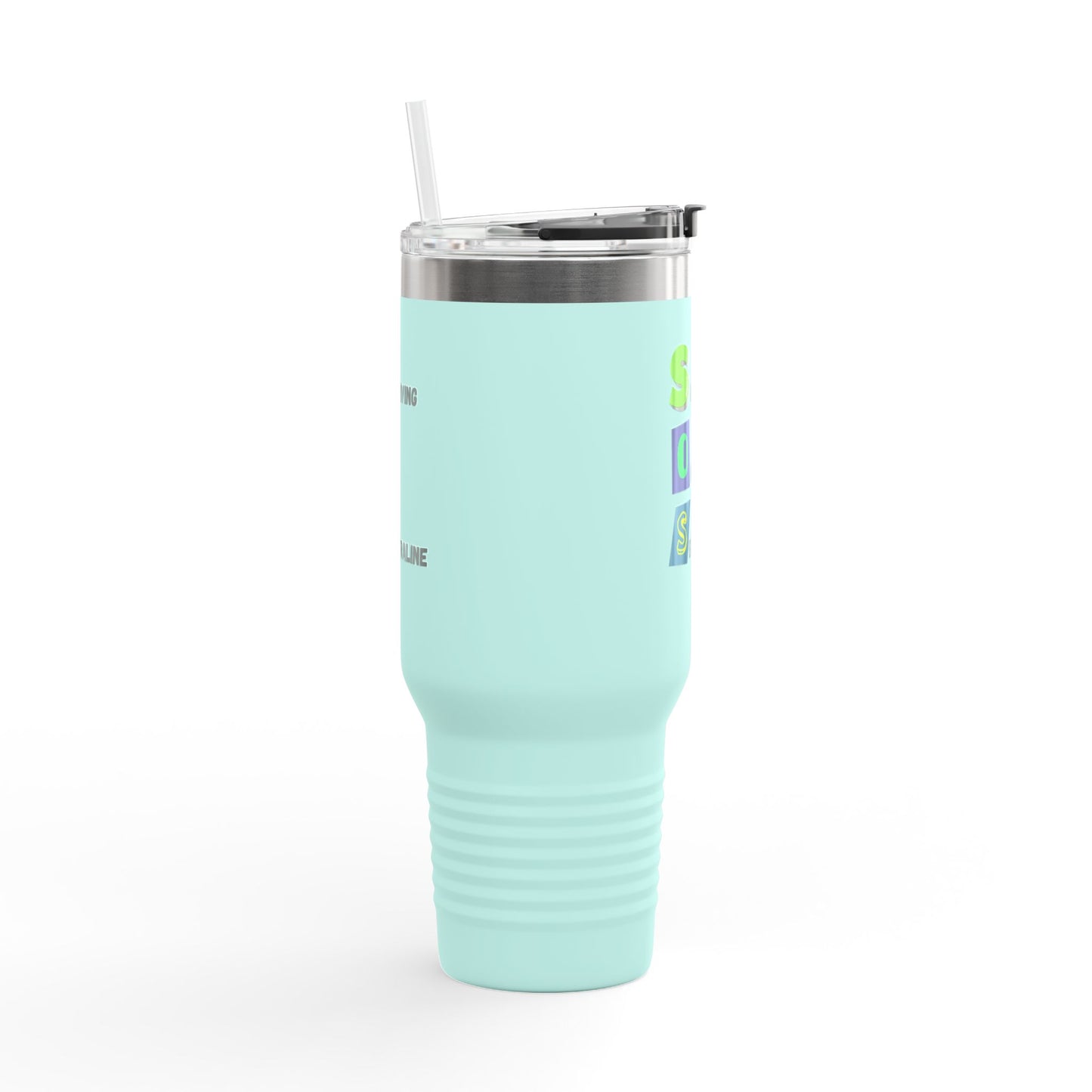 Surviving on Sertraline | Insulated Travel Mug 40oz | Design 2