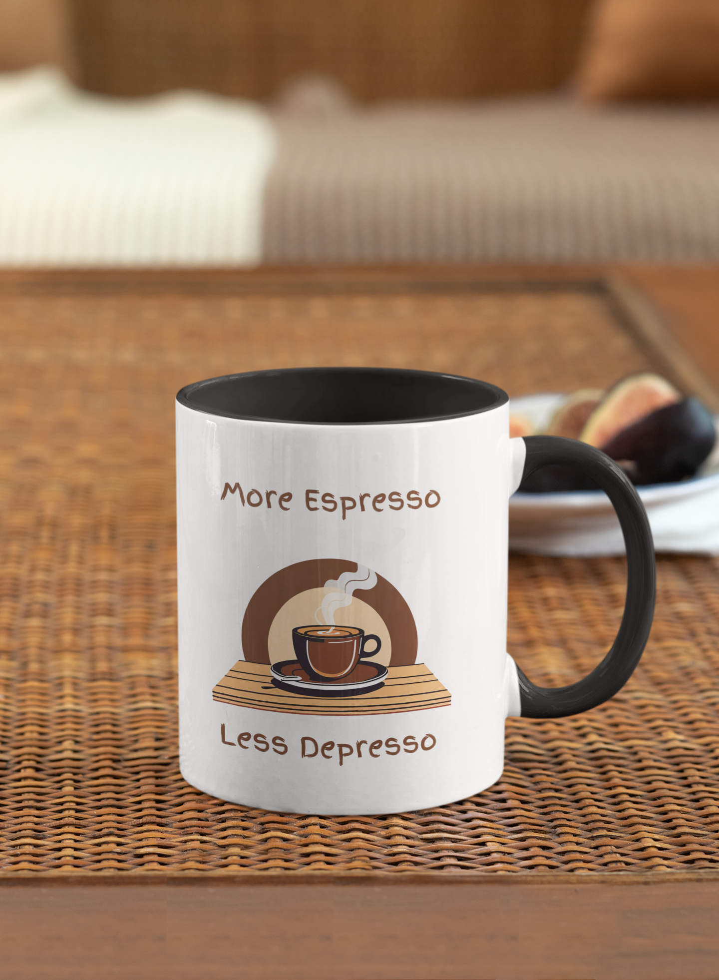 More Espresso Less Depresso Mug (11, 15oz)