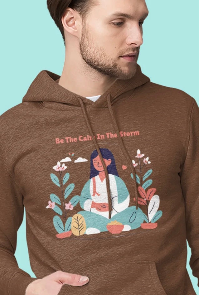 Be The Calm In The Storm | Unisex Heavy Blend™ Hooded Sweatshirt