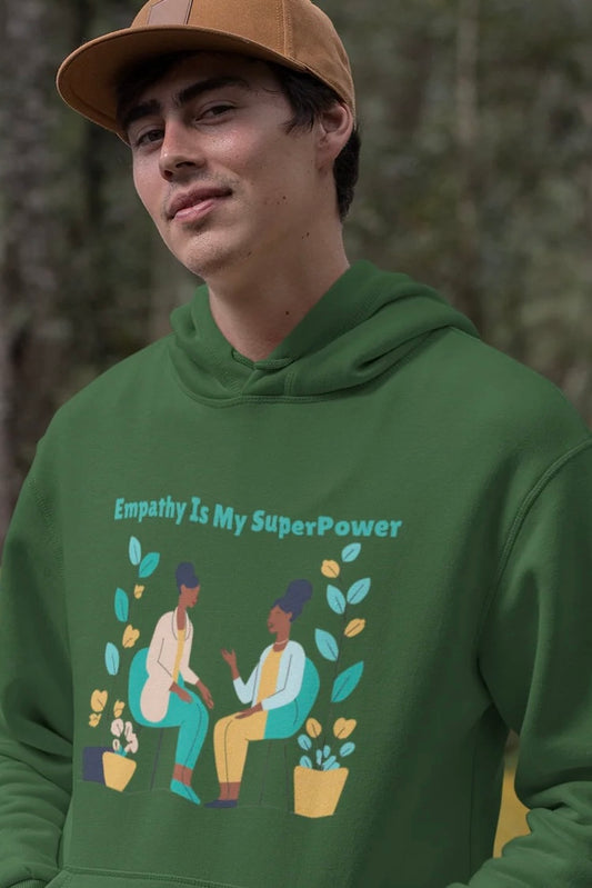 Empathy Is My SuperPower | Unisex Heavy Blend™ Hooded Sweatshirt