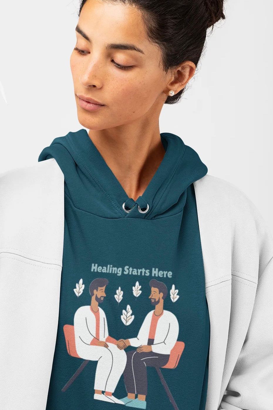 Healing Starts Here | Unisex Heavy Blend™ Hooded Sweatshirt